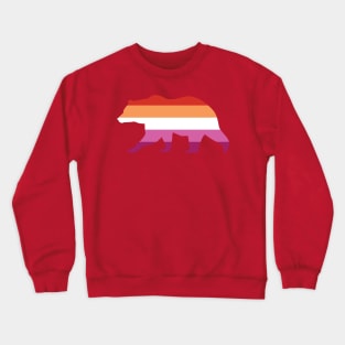 Pride Animals- Lesbian Bear Crewneck Sweatshirt